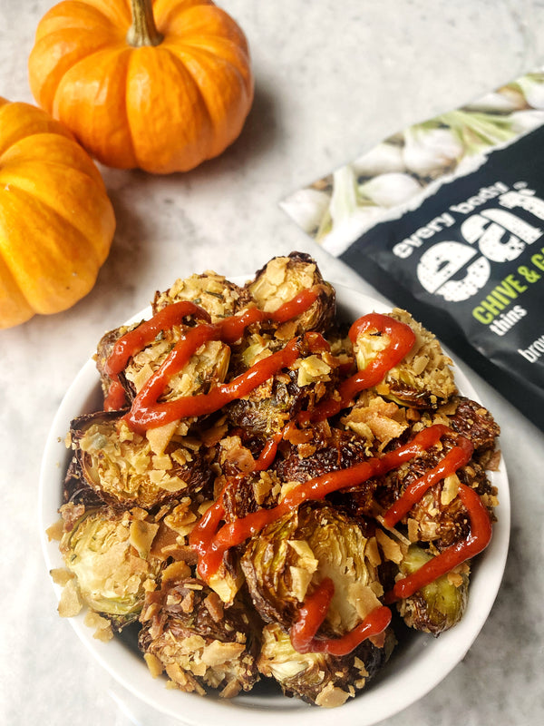 Crispy Brussels Sprouts - Lauren Less @lesswithlaur