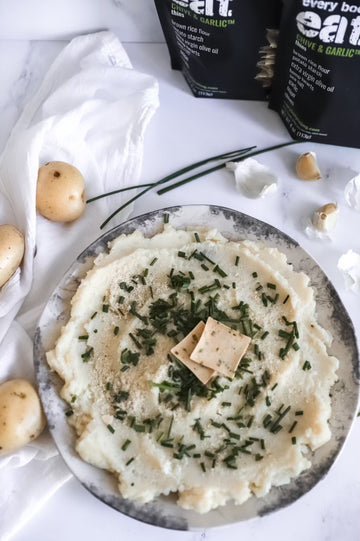 Vegan Mashed Potatoes - Hira Rehman @TheCookingChapters