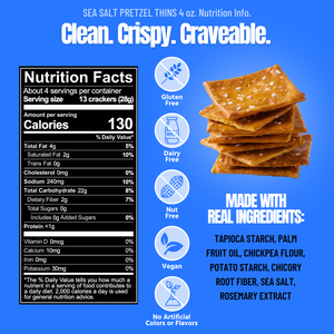 Sea Salt Pretzel Snack Thins