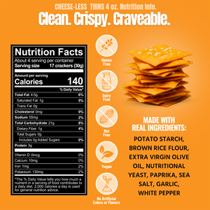 Cheese-Less Snack Thins