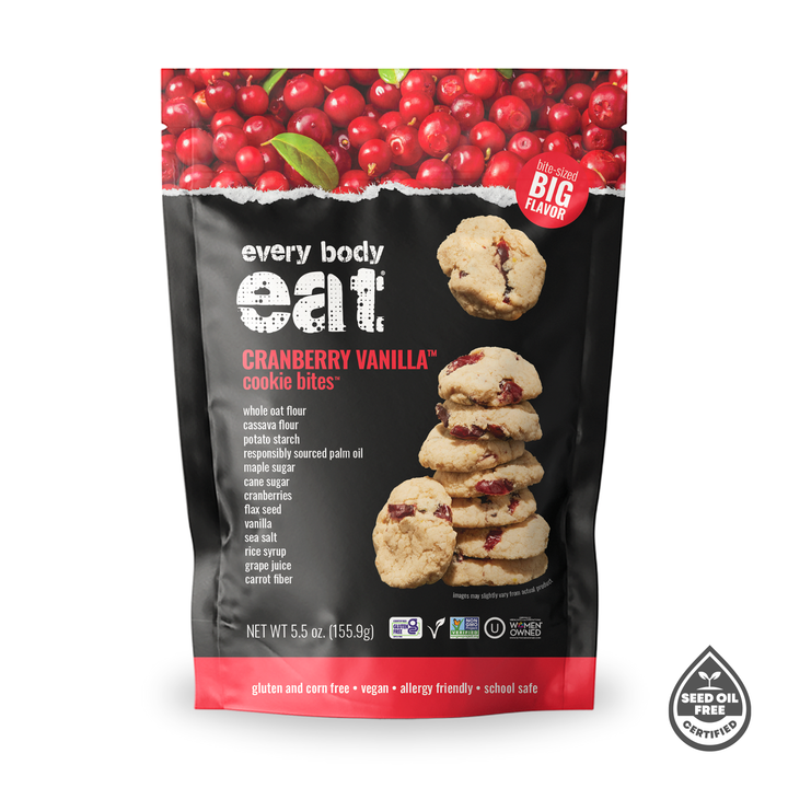 CRANBERRY VANILLA Cookie Bites