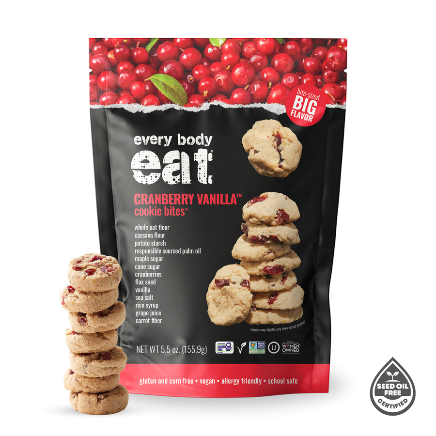 CRANBERRY VANILLA Cookie Bites
