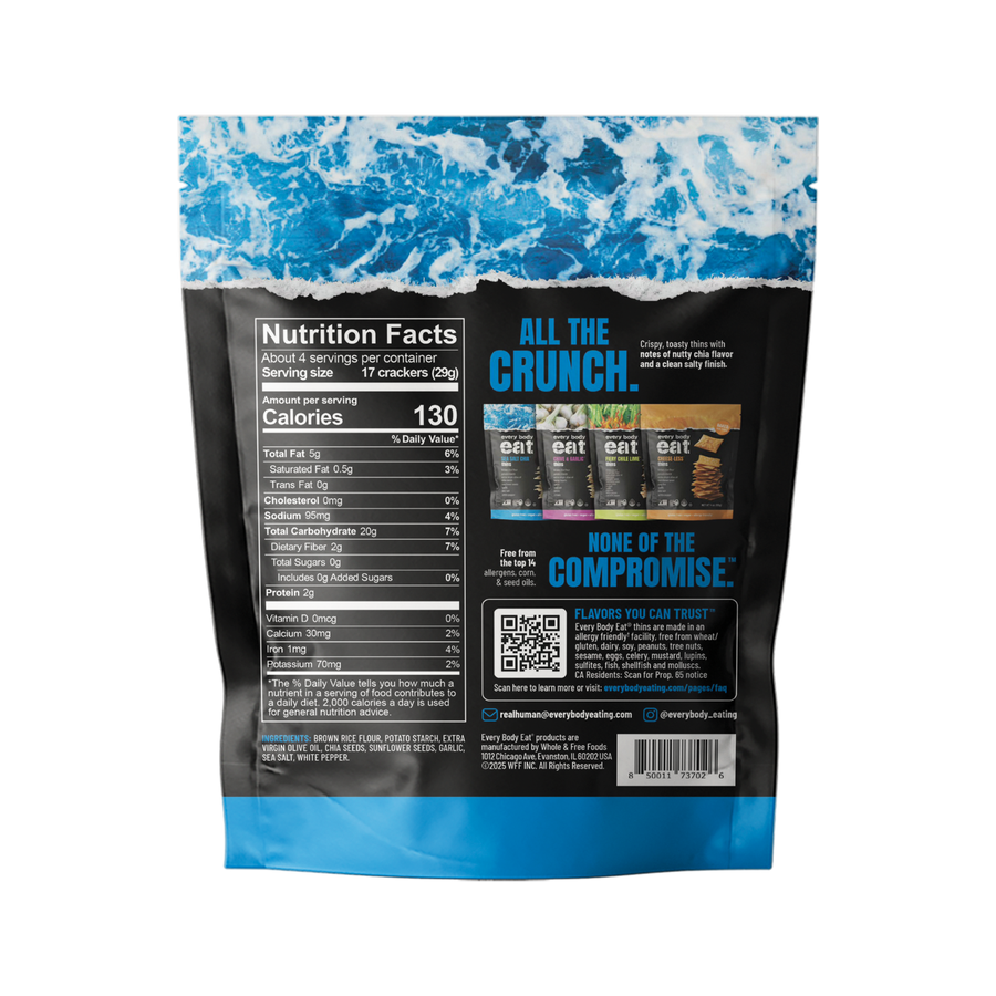 Sea Salt Chia™ Snack Thins