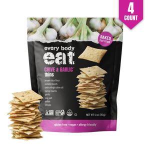 Chive & Garlic Snack Thins