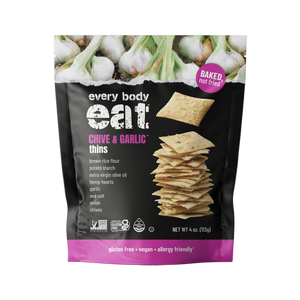 Chive & Garlic Snack Thins