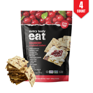 Cranberry Crispbread Crackers