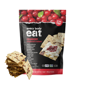 Cranberry Crispbread Crackers