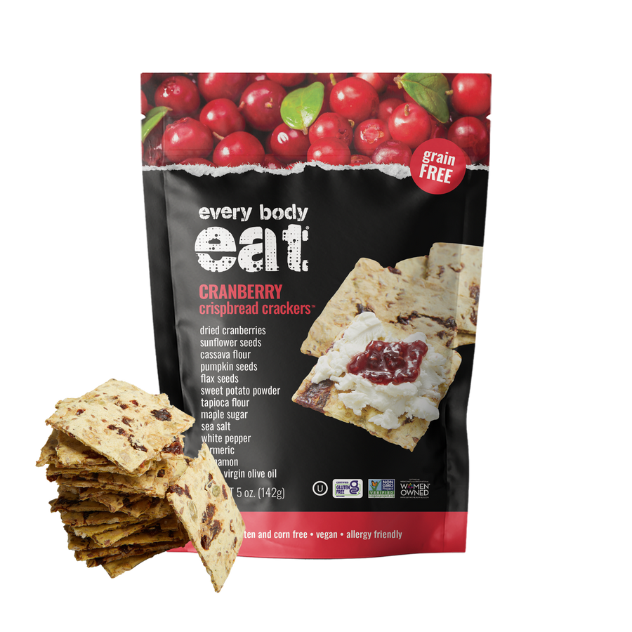Cranberry Crispbread Crackers