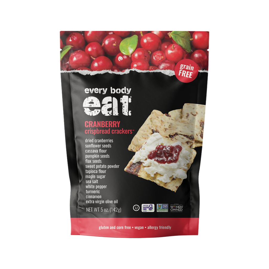 Cranberry Crispbread Crackers