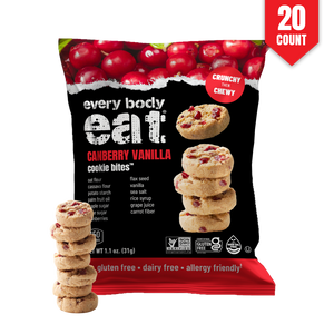 Cranberry Vanilla Cookie Bites