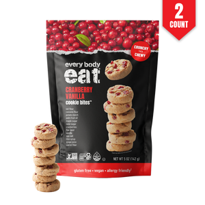 Cranberry Vanilla Cookie Bites