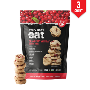 Cranberry Vanilla Cookie Bites