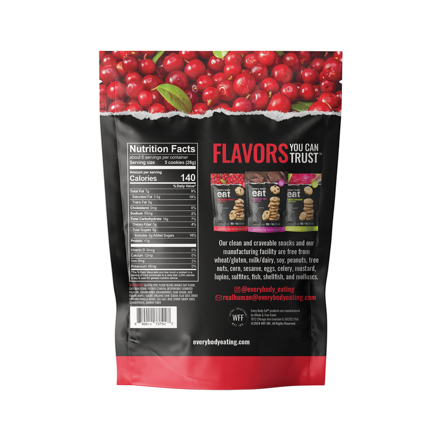 Cranberry Vanilla Cookie Bites