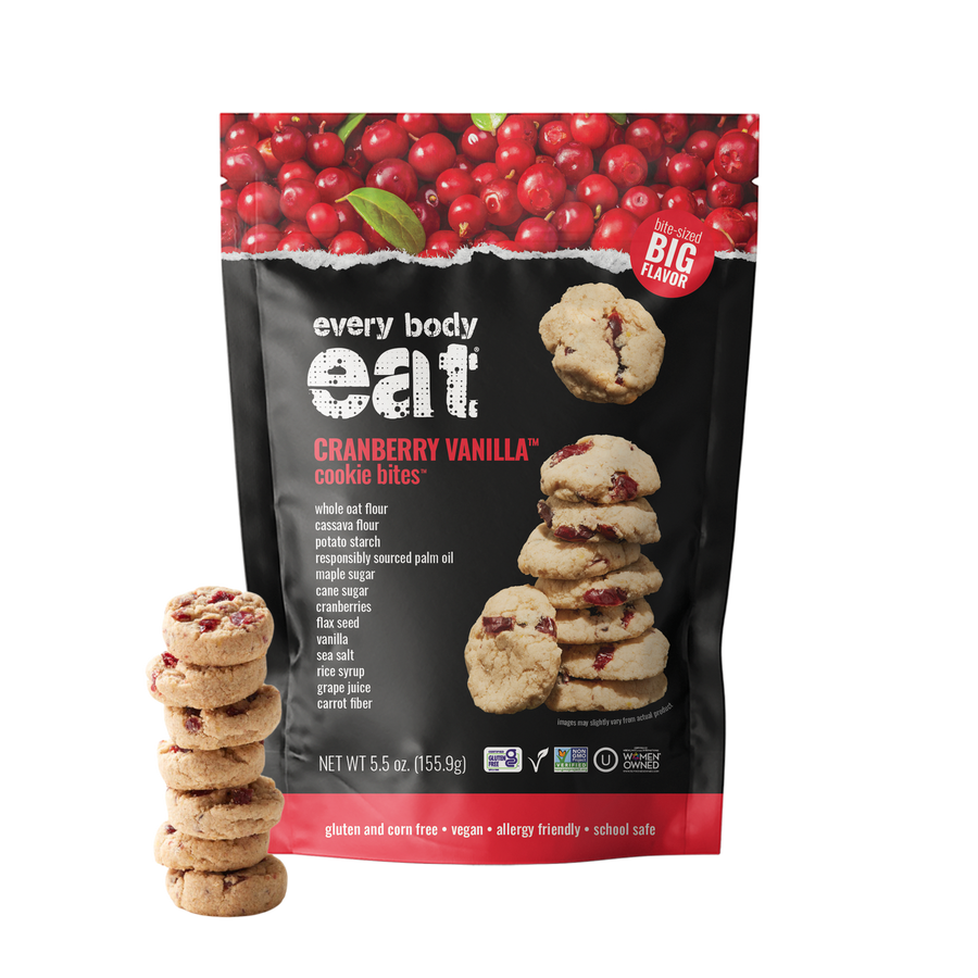 Cranberry Vanilla Cookie Bites