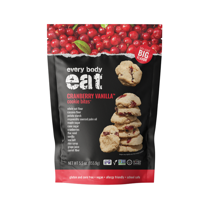 Cranberry Vanilla Cookie Bites