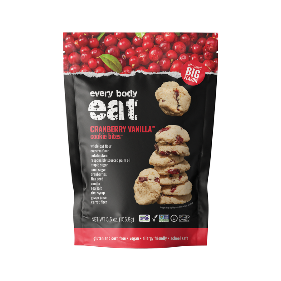 Cranberry Vanilla Cookie Bites