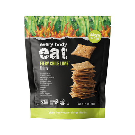 Fiery Chile Lime Lime Snack Thins | Every Body Eat®