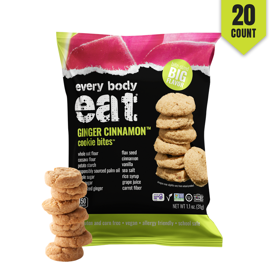 Ginger Cinnamon Cookie Bites