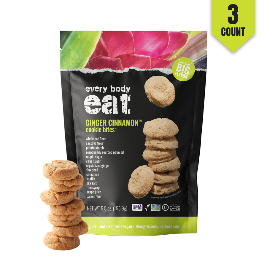 Ginger Cinnamon Cookie Bites