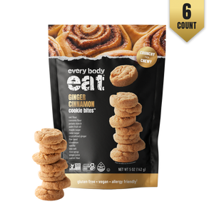 Ginger Cinnamon Cookie Bites