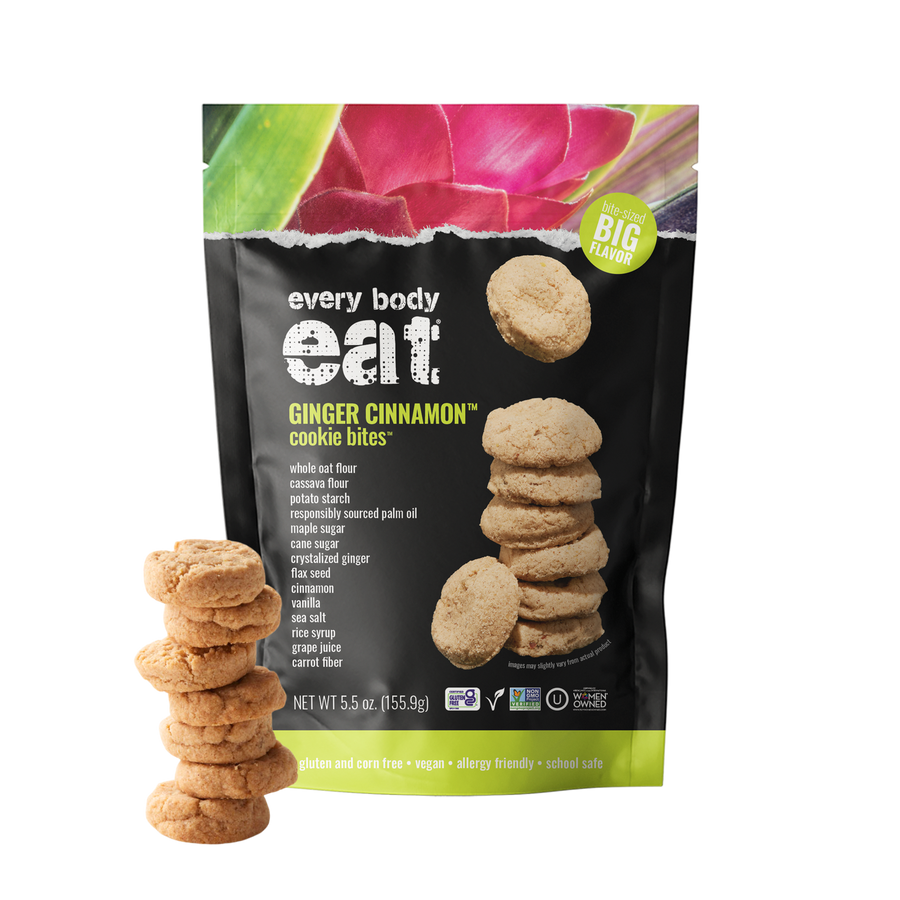 Ginger Cinnamon Cookie Bites