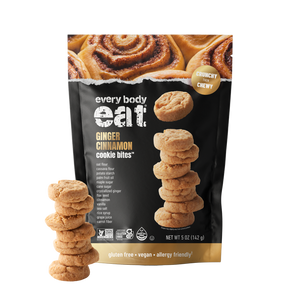 Ginger Cinnamon Cookie Bites